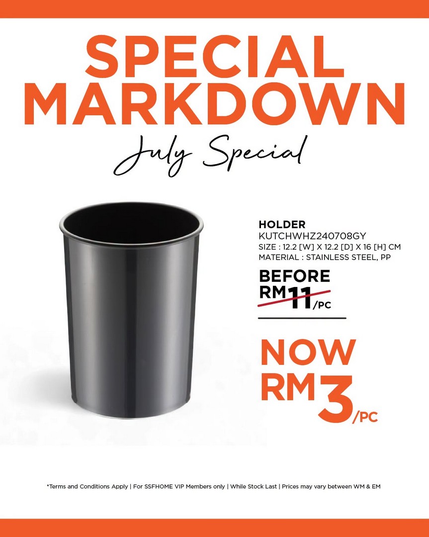SSFHOME-Malaysia-July-Special-Markdown-Sale-14 9 July 2026 Onwards: SSFHOME Malaysia July Special Markdown Sale – Home Furniture & Décor Promotion with Prices from RM2