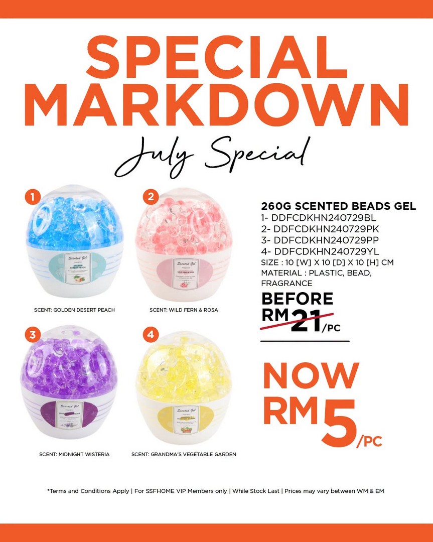 SSFHOME-Malaysia-July-Special-Markdown-Sale-18 9 July 2026 Onwards: SSFHOME Malaysia July Special Markdown Sale – Home Furniture & Décor Promotion with Prices from RM2