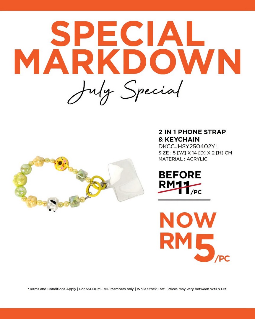 SSFHOME-Malaysia-July-Special-Markdown-Sale-25 9 July 2026 Onwards: SSFHOME Malaysia July Special Markdown Sale – Home Furniture & Décor Promotion with Prices from RM2