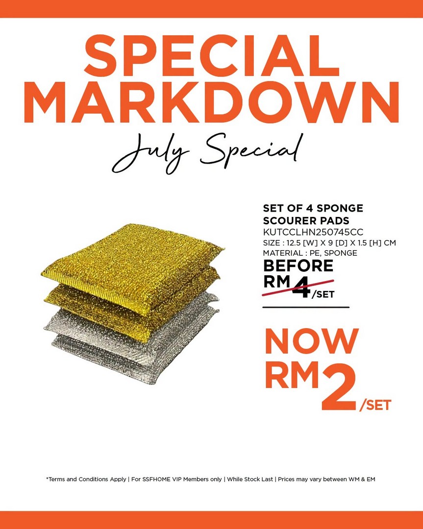 SSFHOME-Malaysia-July-Special-Markdown-Sale-5 9 July 2026 Onwards: SSFHOME Malaysia July Special Markdown Sale – Home Furniture & Décor Promotion with Prices from RM2