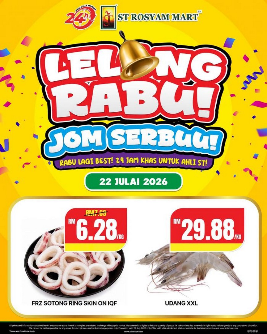 ST-Rosyam-Mart-Lelong-Rabu-Promotion-Fresh-Produce-and-Daily-Essentials-7 22 July 2026: ST Rosyam Mart Lelong Rabu Promotion, Fresh Produce and Daily Essentials Deals Including Cabbage at RM0.98/KG