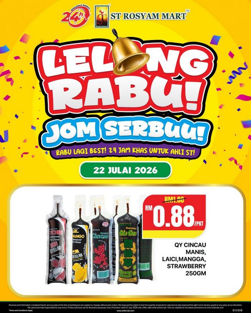 ST-Rosyam-Mart-Lelong-Rabu-Promotion-Fresh-Produce-and-Daily-Essentials-8 22 July 2026: ST Rosyam Mart Lelong Rabu Promotion, Fresh Produce and Daily Essentials Deals Including Cabbage at RM0.98/KG