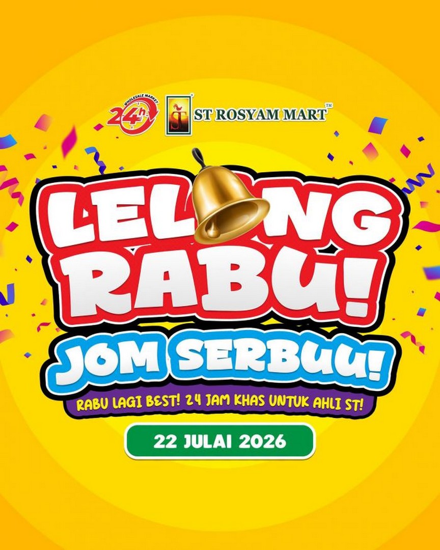 ST-Rosyam-Mart-Lelong-Rabu-Promotion-Fresh-Produce-and-Daily-Essentials 22 July 2026: ST Rosyam Mart Lelong Rabu Promotion, Fresh Produce and Daily Essentials Deals Including Cabbage at RM0.98/KG