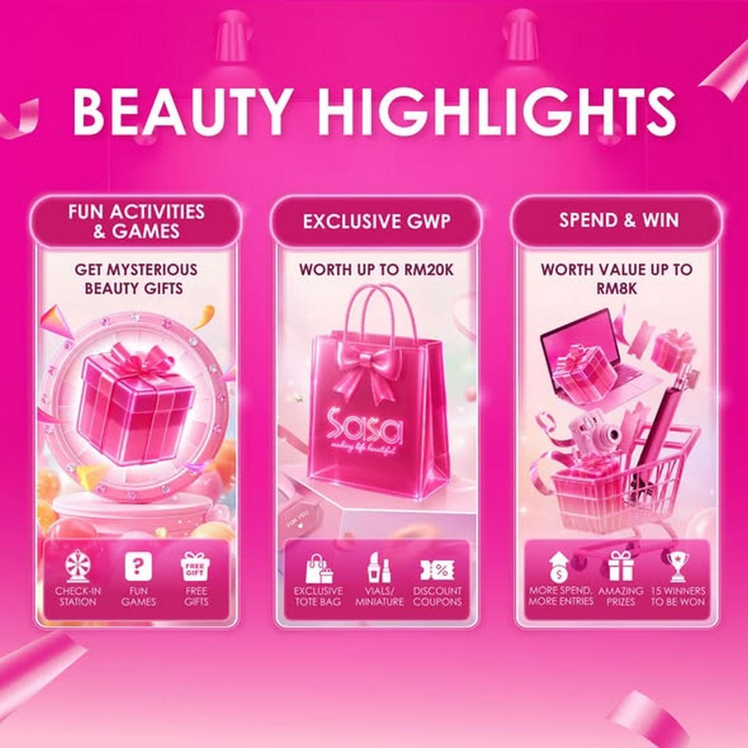 Sa-Sa-Malaysia-Beauty-Bash-2026-Promotion-1 3-9 August 2026: Sa Sa Malaysia Beauty Bash 2026 Promotion, Beauty Rewards, Exclusive Gift Packs and Spend & Win Prizes Worth RM105,000