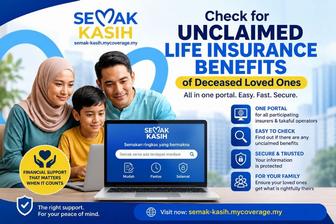 Semak-Kasih-Malaysia-Unclaimed-Life-Insurance-Takaful-Benefits-Portal 3 July 2026 onwards: Semak Kasih Malaysia Unclaimed Life Insurance & Takaful Benefits Portal – Check for Deceased Loved Ones' Insurance Claims Online