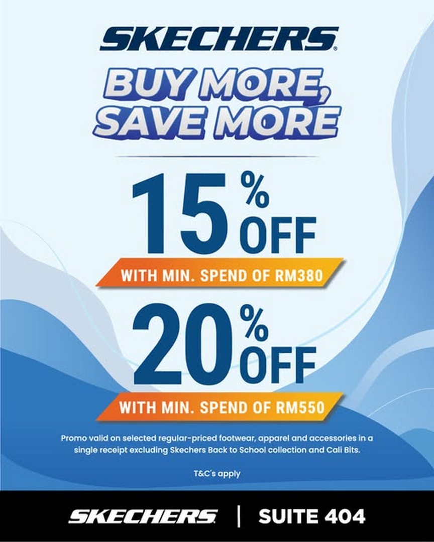 Skechers-Special-Sale-Promotion-at-Johor-Premium-Outlets 24 July-2 August 2026: Skechers Special Sale Promotion at Johor Premium Outlets with Extra Savings on Footwear and More