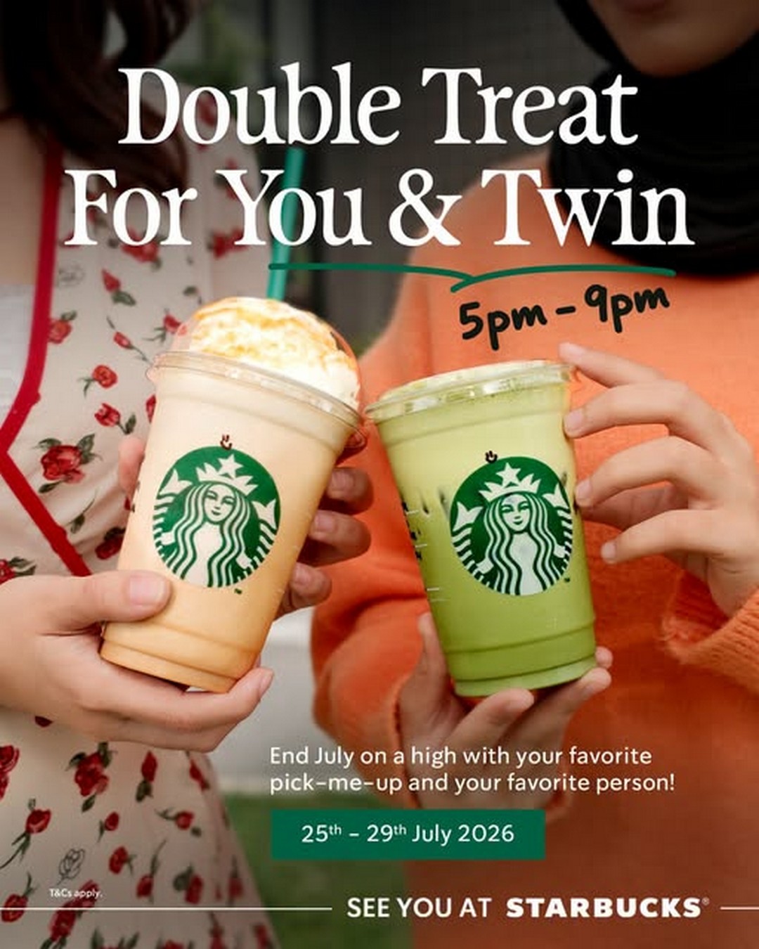 Starbucks-Malaysia-RM20-Evening-Promotion 25-29 July 2026: Starbucks Malaysia RM20 Evening Promotion – Enjoy 2 Grande Handcrafted Beverages for Only RM20 Limited-Time Deal