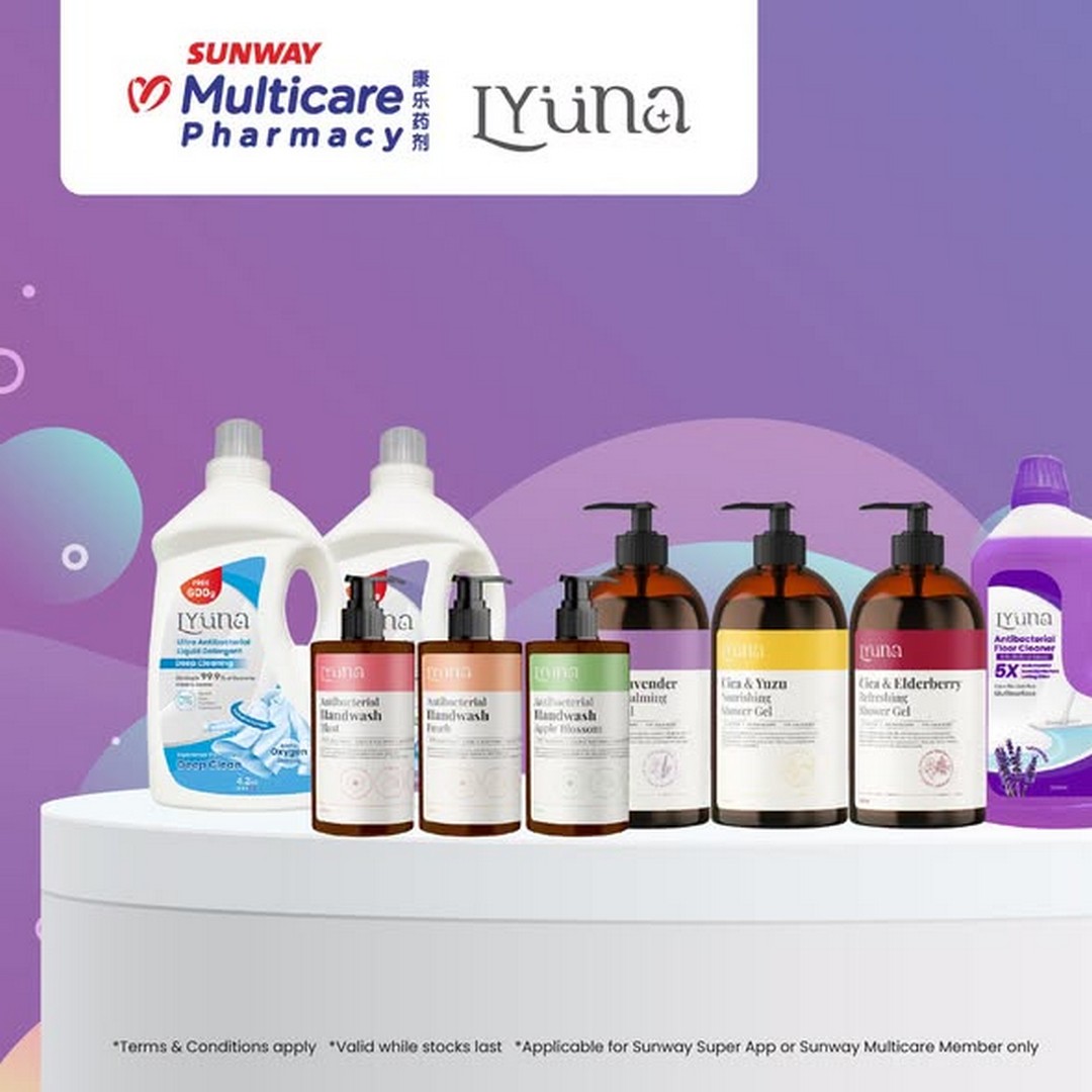 Sunway-Multicare-Pharmacy-Healthy-Inside-Out-Sale 1–5 July 2026: Sunway Multicare Pharmacy Healthy Inside Out Sale – Enjoy Massive Savings on Lyuna Essentials at Bangsar Village Promotion