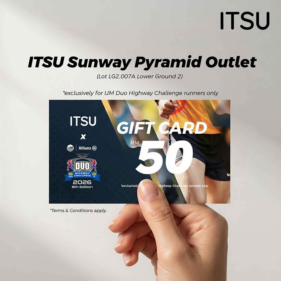 Sunway-Pyramid-IJM-Duo-Highway-Challenge-2026-Exclusive-Promotion-14 31 July-2 August 2026: Sunway Pyramid IJM Duo Highway Challenge 2026 Exclusive Promotion, Post-Run Deals and Special Offers for Participants