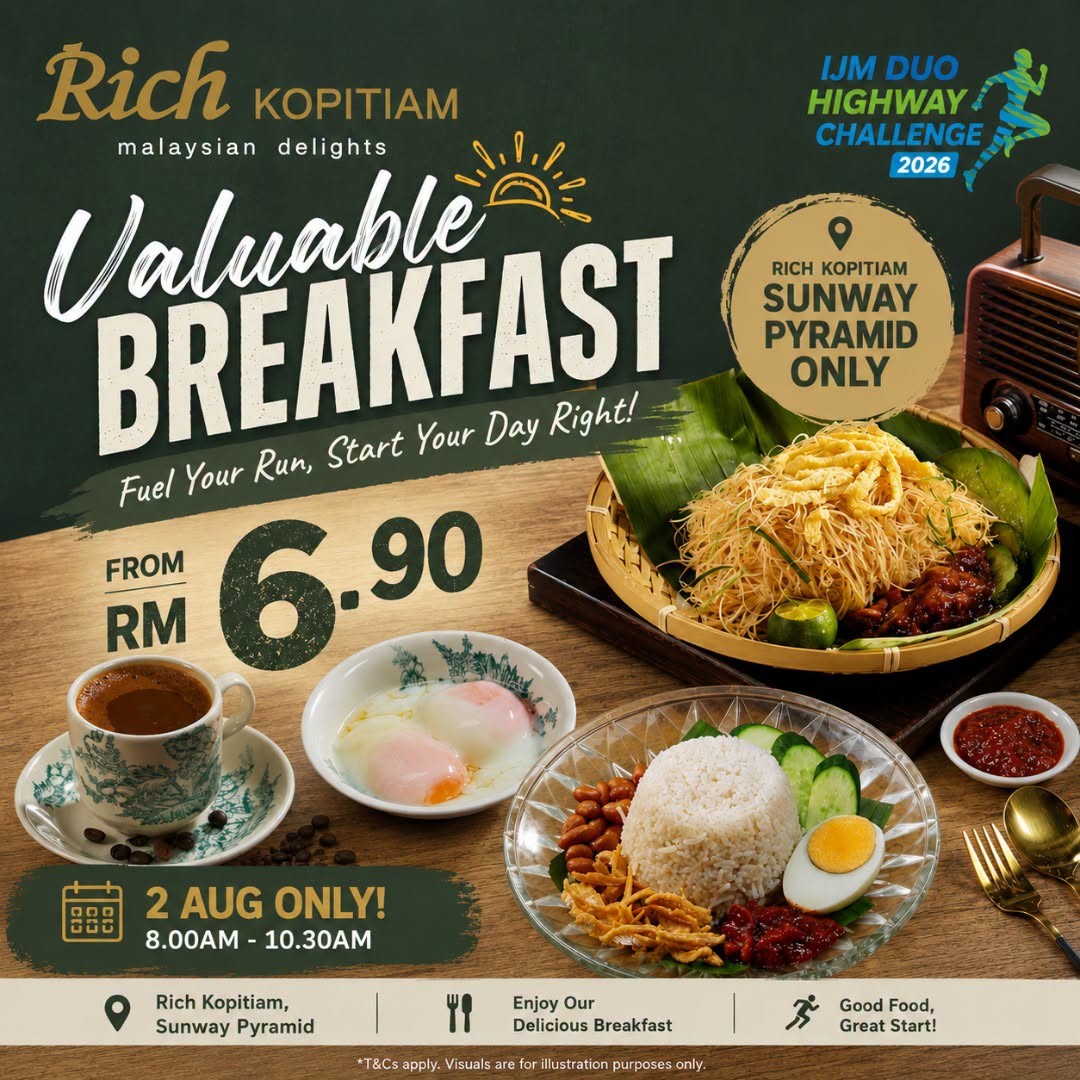 Sunway-Pyramid-IJM-Duo-Highway-Challenge-2026-Exclusive-Promotion-6 31 July-2 August 2026: Sunway Pyramid IJM Duo Highway Challenge 2026 Exclusive Promotion, Post-Run Deals and Special Offers for Participants