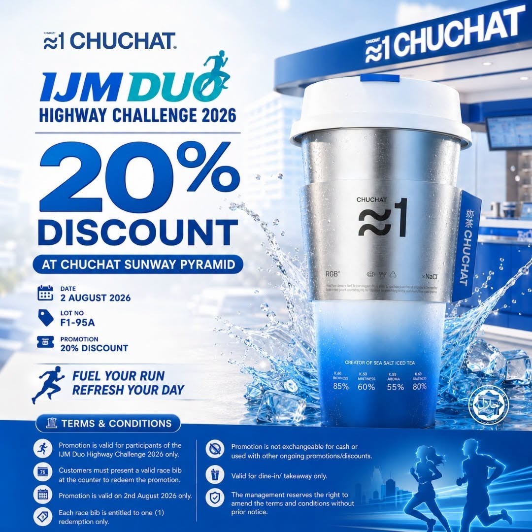 Sunway-Pyramid-IJM-Duo-Highway-Challenge-2026-Exclusive-Promotion-8 31 July-2 August 2026: Sunway Pyramid IJM Duo Highway Challenge 2026 Exclusive Promotion, Post-Run Deals and Special Offers for Participants