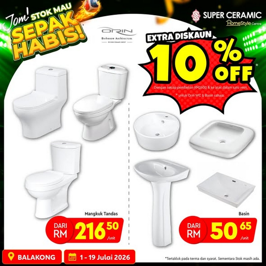 Super-Ceramic-Malaysia-Home-Renovation-Sale-1 1–19 July 2026: Super Ceramic Malaysia Home Renovation Sale with Extra Discounts at Super Ceramic Pond – Limited Stock Available While Supplies Last