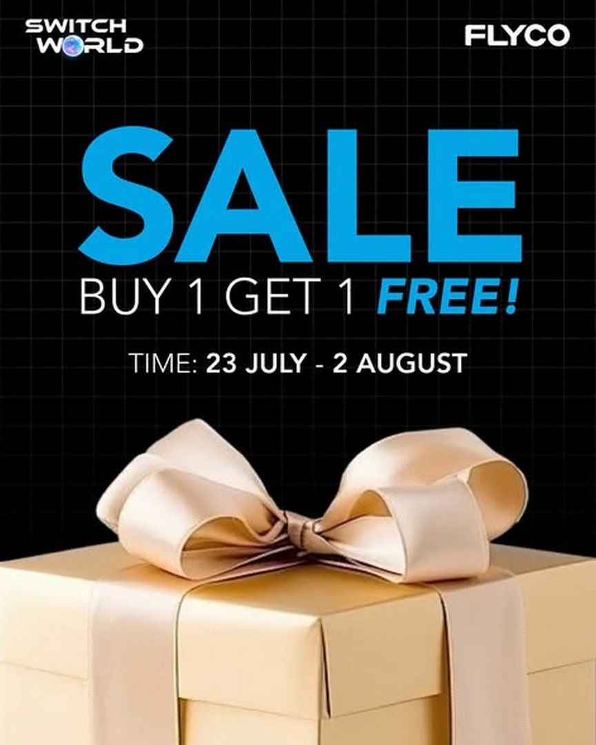 Switch-Malaysia-Switch-World-2026-Flyco-Bundle-Deals 23-26 July 2026: Switch Malaysia: Switch World 2026 Flyco Bundle Deals Promotion with Up to 32% OFF and Free Gifts at Aman Central
