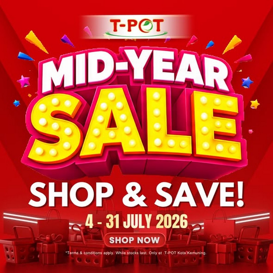 T-Pot-Malaysia-Mid-Year-Deals-Sale Now Till 31 July 2026: T-Pot Malaysia Mid-Year Deals Sale Promotion: Save More on Home Appliances, TVs and Kitchen Essentials with Up to RM200 e-Rebate
