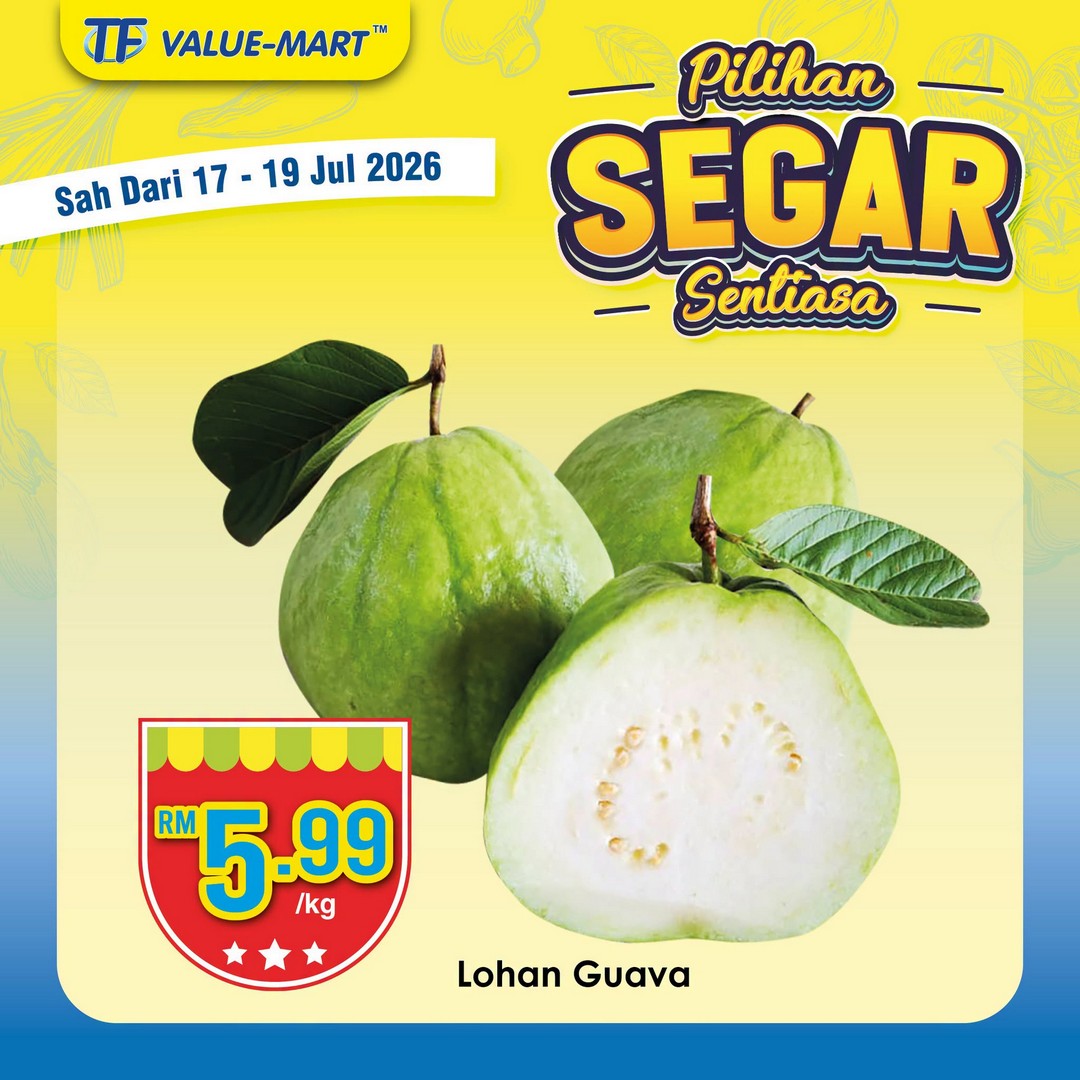 TF-Value-Mart-Malaysia-Fresh-Grocery-Promotion-6 17-19 July 2026: TF Value-Mart Malaysia Fresh Grocery Promotion – Save on Fruits, Vegetables, Seafood and Fresh Meat at All Branches