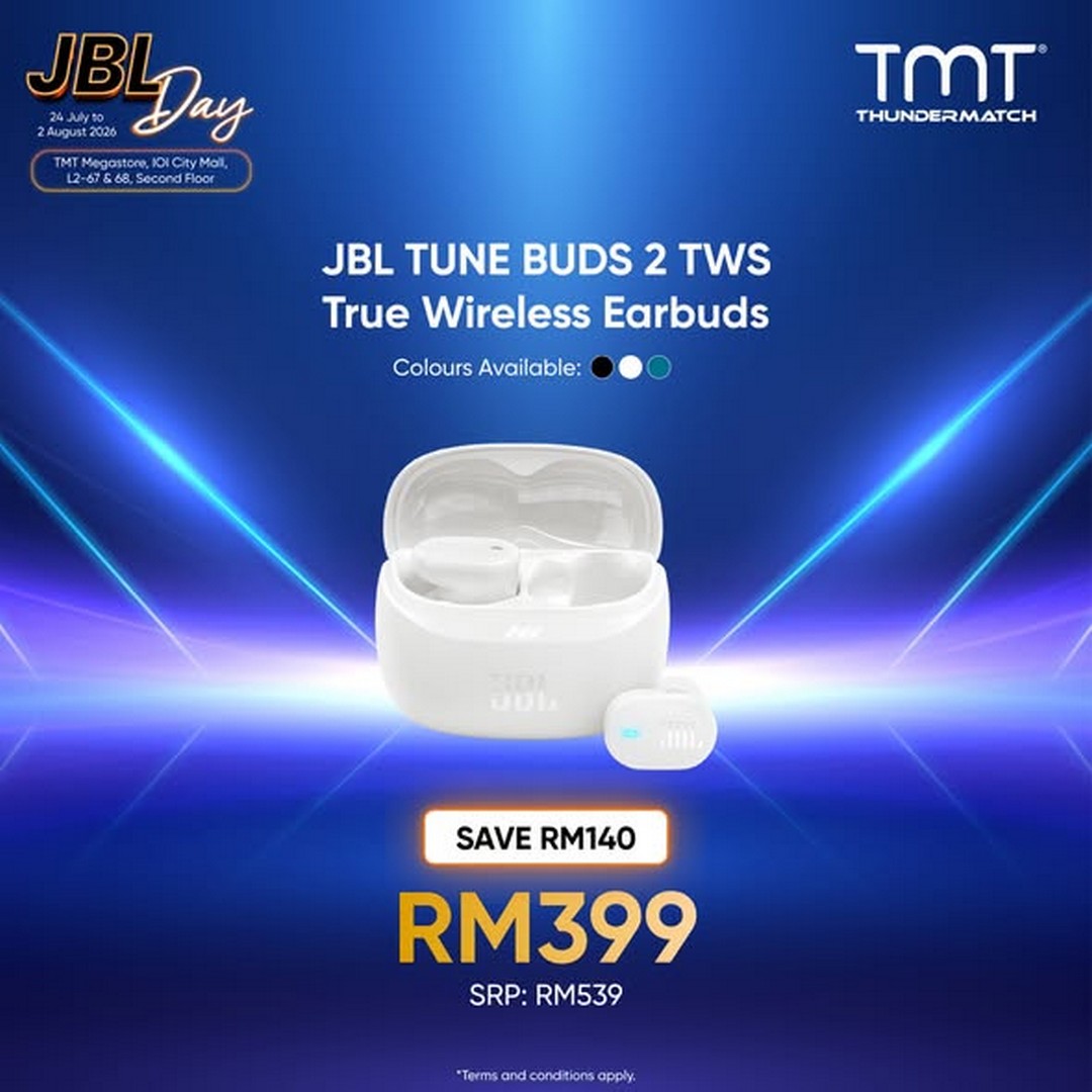 TMT-Malaysia-JBL-Day-Sale-Promotion-1 24 July-2 August 2026: TMT Malaysia JBL Day Sale Promotion: Enjoy Up To RM550 Savings On JBL Earbuds And Headphones At TMT Megastore IOI City Mall