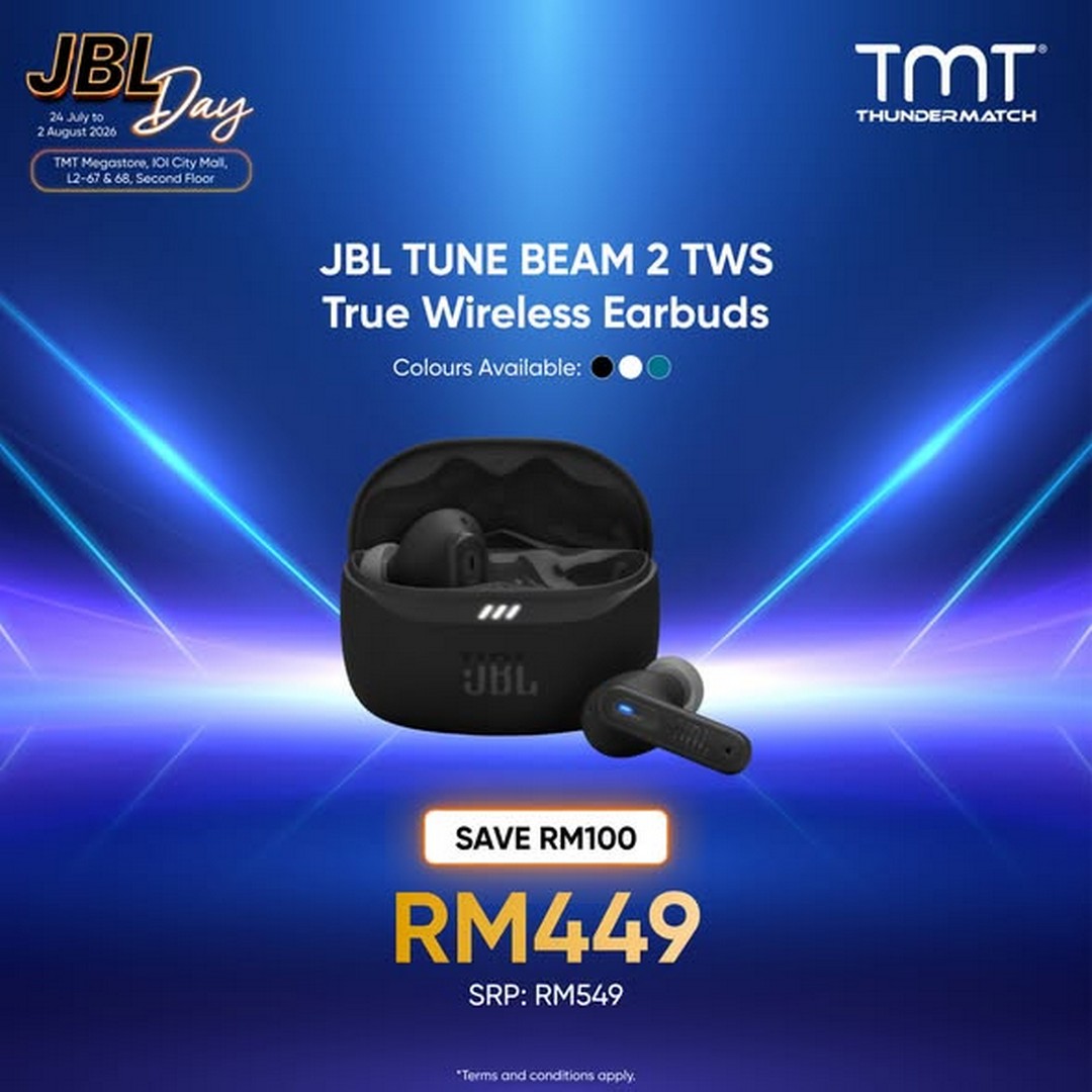TMT-Malaysia-JBL-Day-Sale-Promotion-2 24 July-2 August 2026: TMT Malaysia JBL Day Sale Promotion: Enjoy Up To RM550 Savings On JBL Earbuds And Headphones At TMT Megastore IOI City Mall