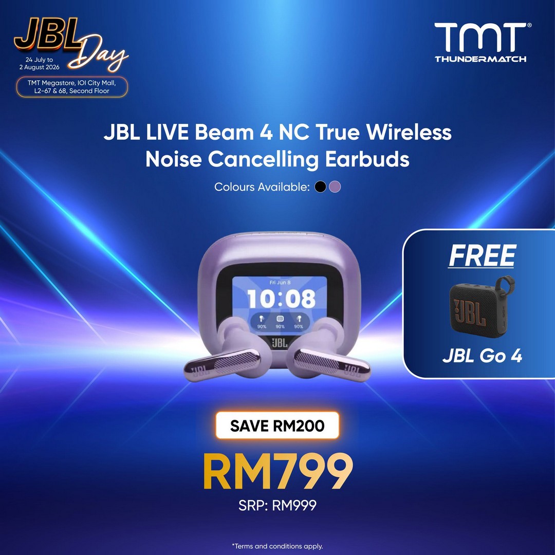 TMT-Malaysia-JBL-Day-Sale-Promotion-7 24 July-2 August 2026: TMT Malaysia JBL Day Sale Promotion: Enjoy Up To RM550 Savings On JBL Earbuds And Headphones At TMT Megastore IOI City Mall