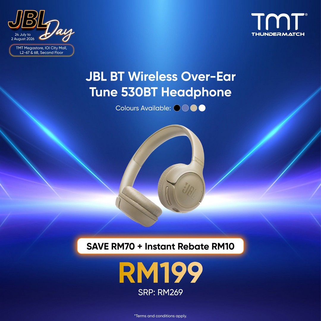 TMT-Malaysia-JBL-Day-Sale-Promotion-9 24 July-2 August 2026: TMT Malaysia JBL Day Sale Promotion: Enjoy Up To RM550 Savings On JBL Earbuds And Headphones At TMT Megastore IOI City Mall