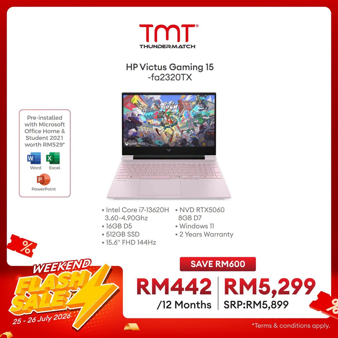 TMT-Malaysia-Weekend-Flash-Sale-4-1 25-26 July 2026: TMT Malaysia Weekend Flash Sale Promotion: Save Up To RM1,000 On Selected Laptops And PC Deals