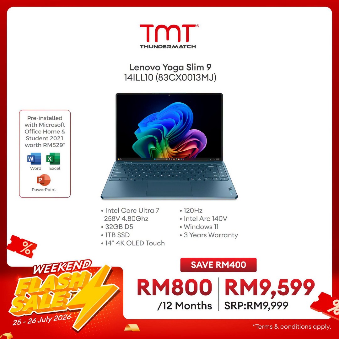 TMT-Malaysia-Weekend-Flash-Sale-7-1 25-26 July 2026: TMT Malaysia Weekend Flash Sale Promotion: Save Up To RM1,000 On Selected Laptops And PC Deals