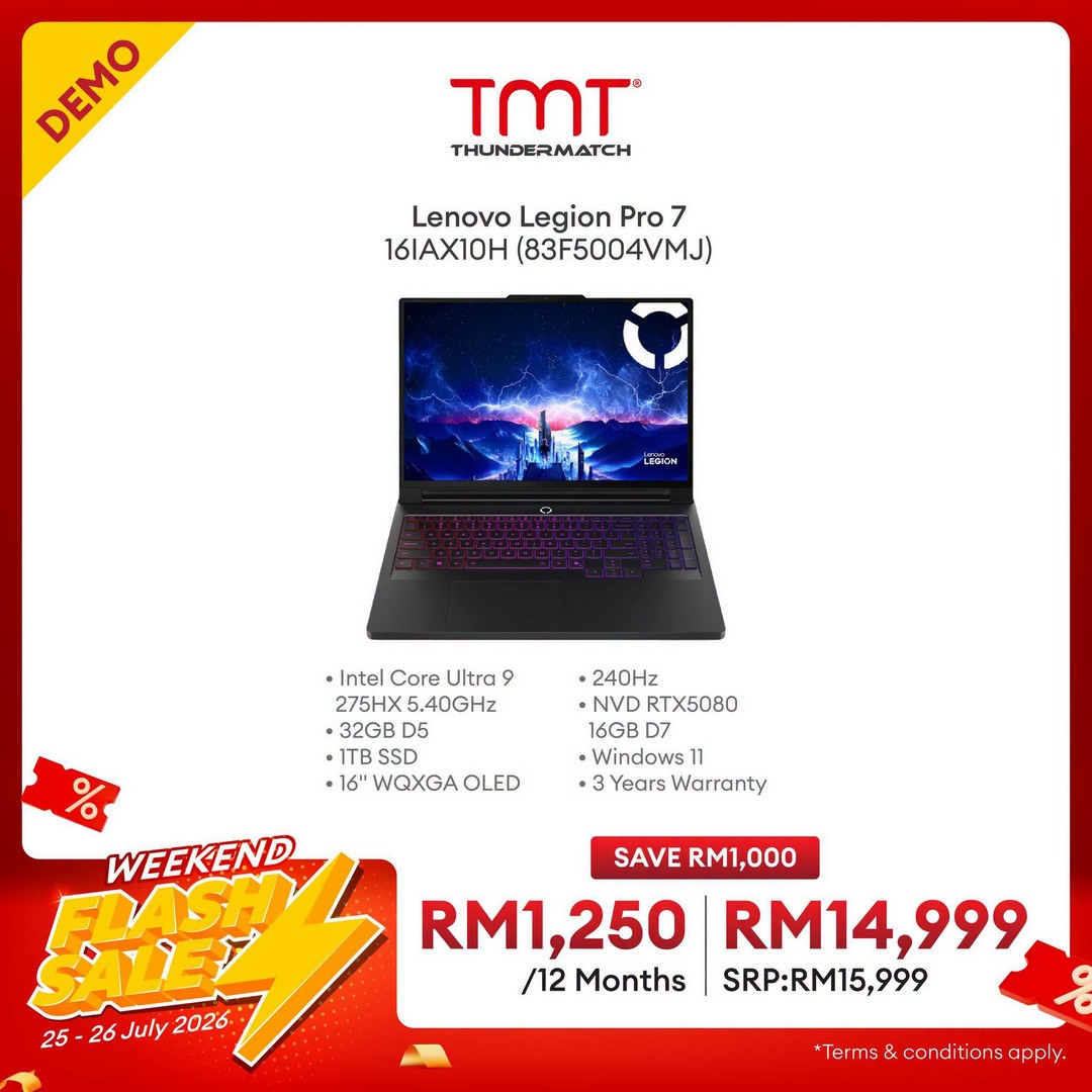 TMT-Malaysia-Weekend-Flash-Sale-8-1 25-26 July 2026: TMT Malaysia Weekend Flash Sale Promotion: Save Up To RM1,000 On Selected Laptops And PC Deals