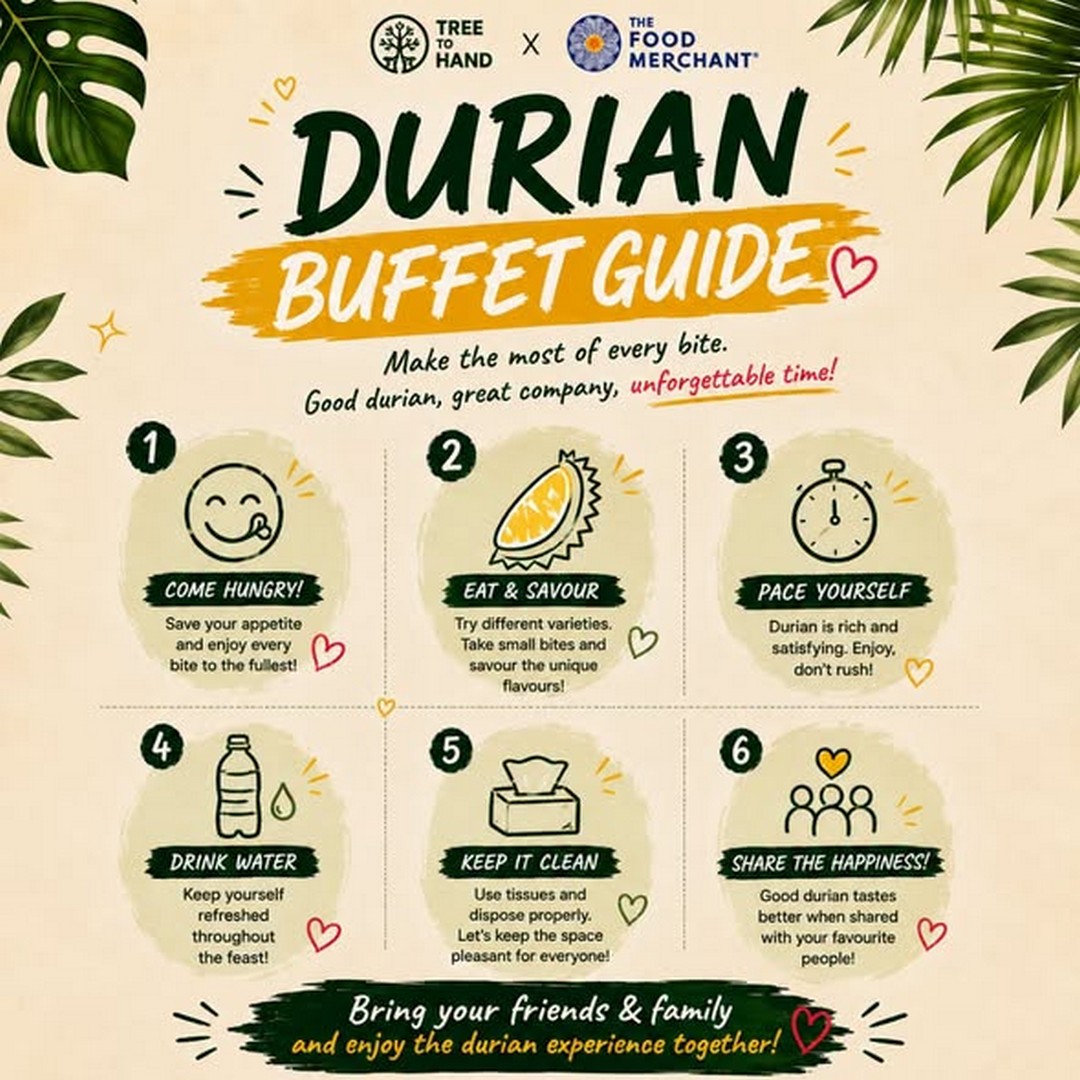 The-Food-Merchant-Durian-Buffet-Promotion-1 3–31 July 2026: The Food Merchant Durian Buffet Promotion – Enjoy Unlimited Fresh Raub Durians from RM58 at WCity OUG