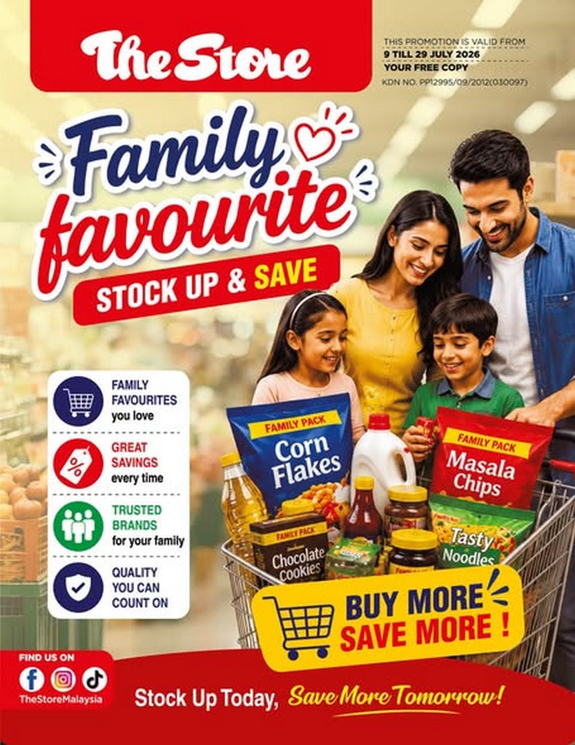 The-Store-Malaysia-Family-Favourite-Deals-Promotion 9-29 July 2026: The Store Malaysia Family Favourite Deals Promotion – Save More on Daily Essentials with Exclusive 2 Years Membership Offer for Only RM12