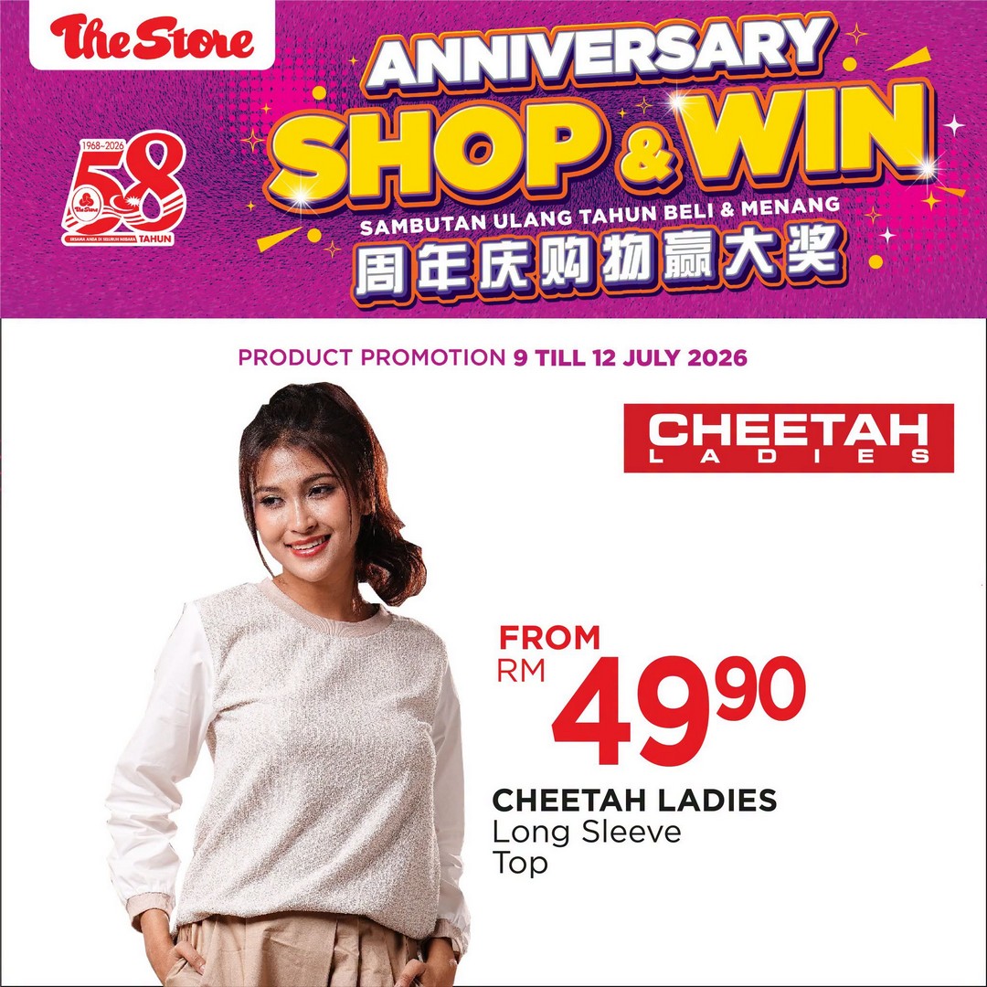 The-Store-Malaysia-Weekend-Sale-10 9-12 July 2026: The Store Malaysia Weekend Sale – Save More on Fashion, Footwear, Home Essentials and Family Shopping Deals