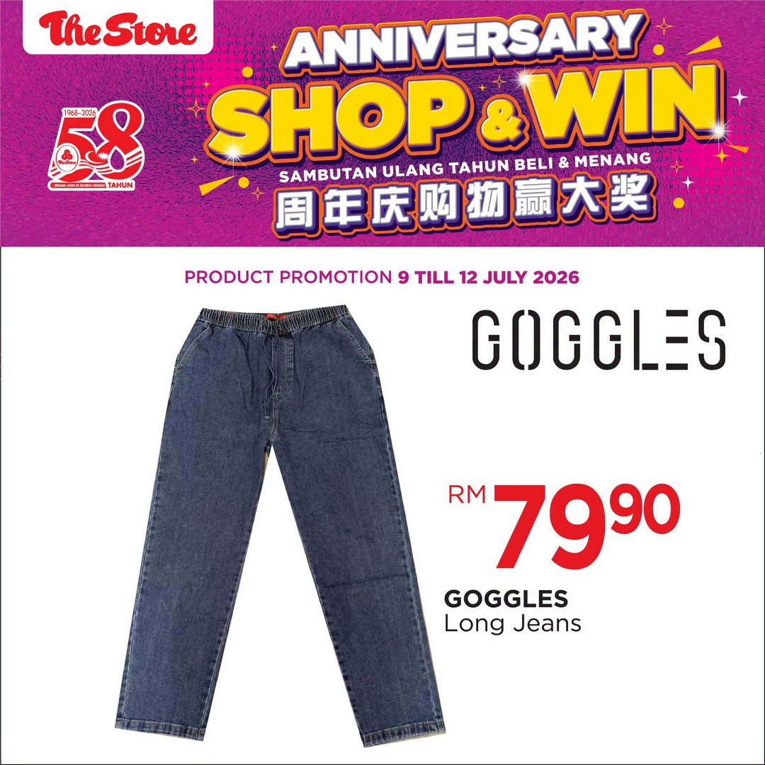 The-Store-Malaysia-Weekend-Sale-12 9-12 July 2026: The Store Malaysia Weekend Sale – Save More on Fashion, Footwear, Home Essentials and Family Shopping Deals