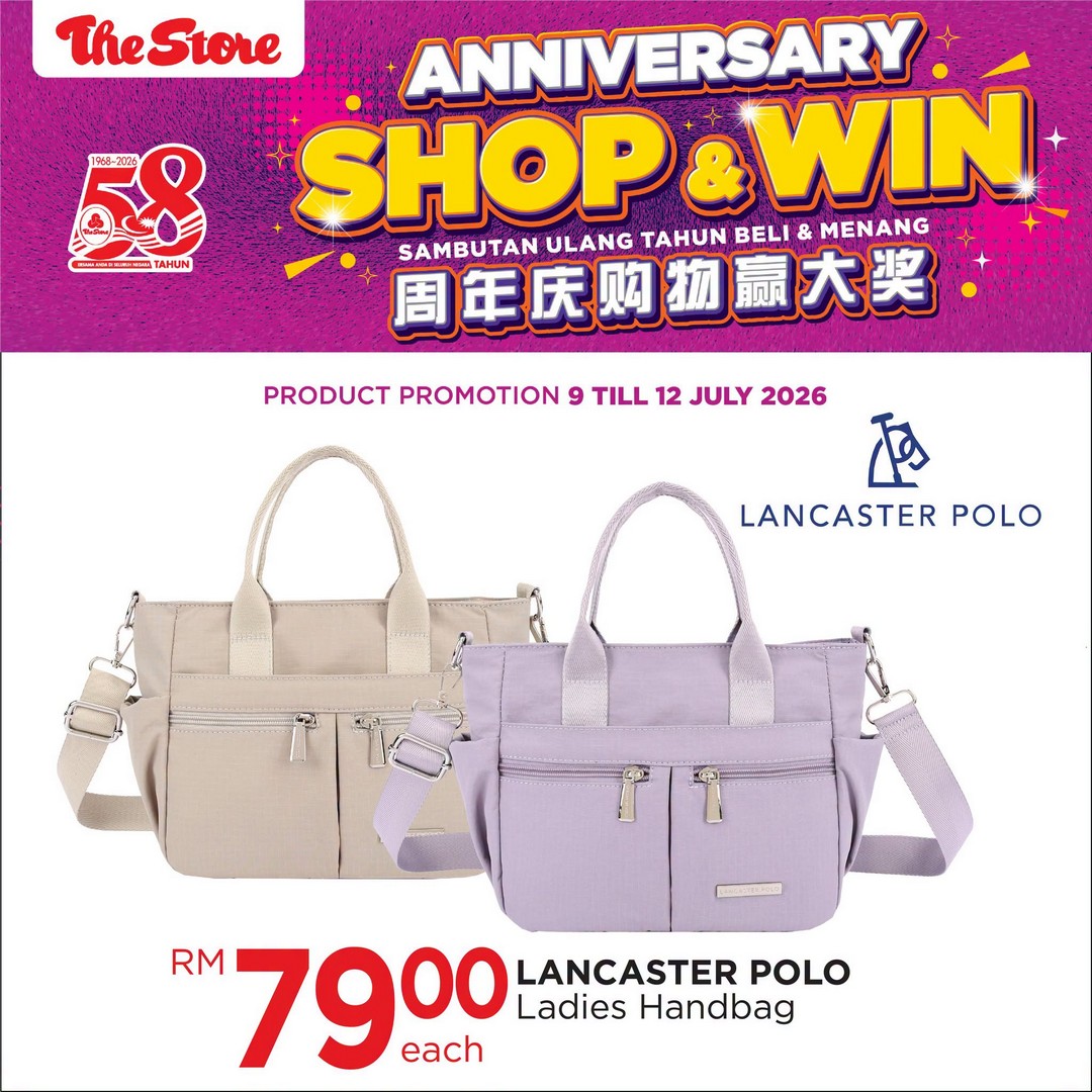 The-Store-Malaysia-Weekend-Sale-17 9-12 July 2026: The Store Malaysia Weekend Sale – Save More on Fashion, Footwear, Home Essentials and Family Shopping Deals