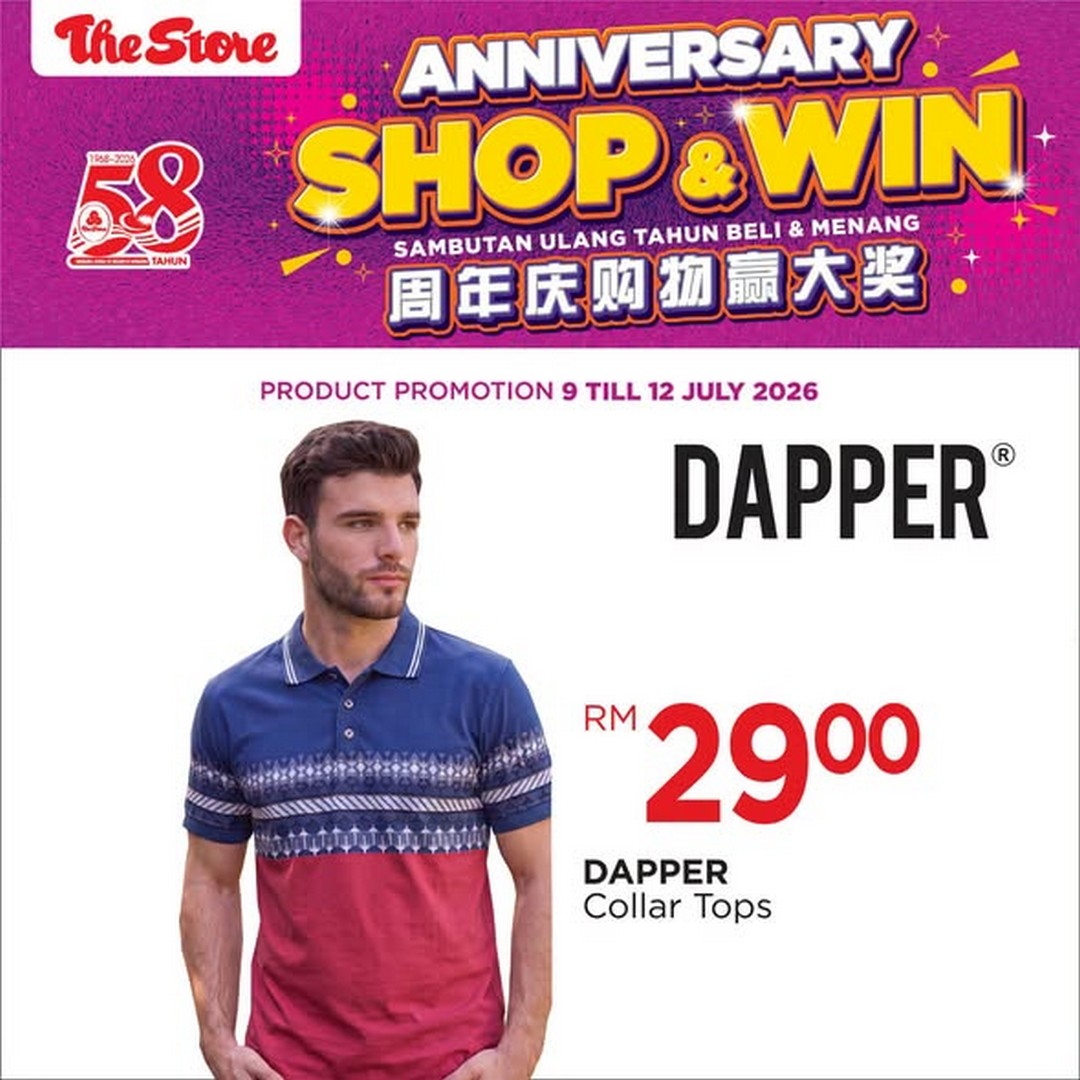 The-Store-Malaysia-Weekend-Sale-2 9-12 July 2026: The Store Malaysia Weekend Sale – Save More on Fashion, Footwear, Home Essentials and Family Shopping Deals