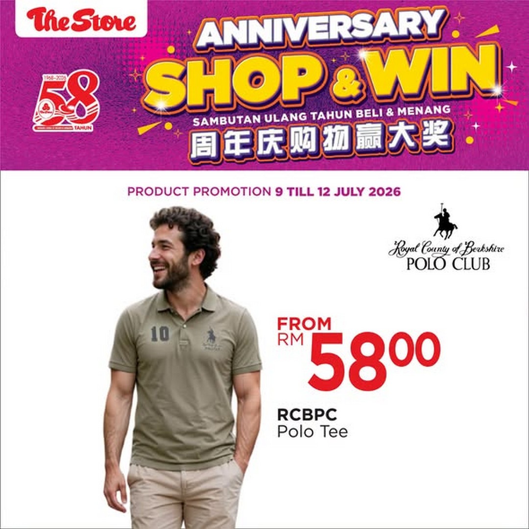The-Store-Malaysia-Weekend-Sale-3 9-12 July 2026: The Store Malaysia Weekend Sale – Save More on Fashion, Footwear, Home Essentials and Family Shopping Deals