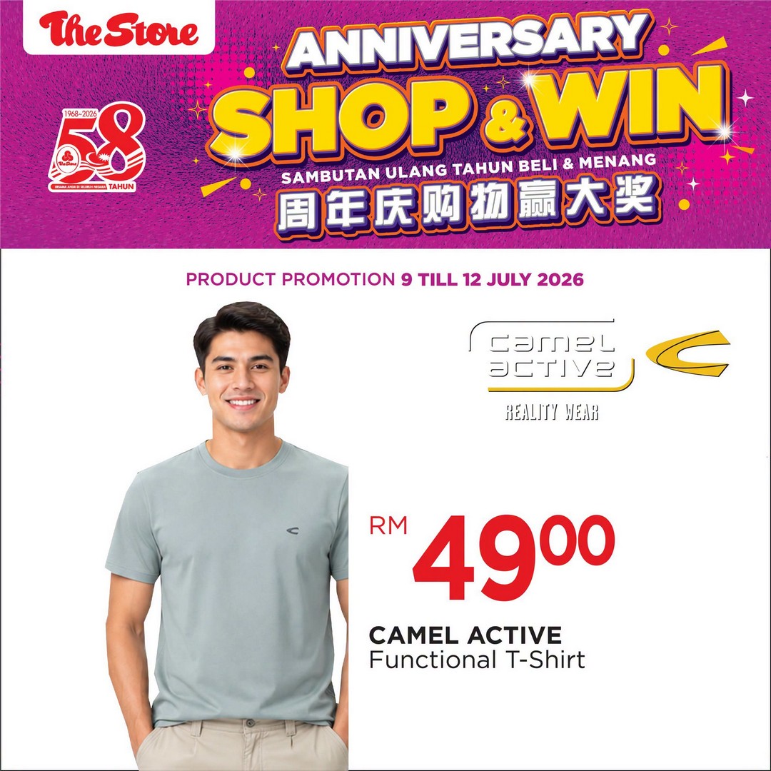 The-Store-Malaysia-Weekend-Sale-4 9-12 July 2026: The Store Malaysia Weekend Sale – Save More on Fashion, Footwear, Home Essentials and Family Shopping Deals