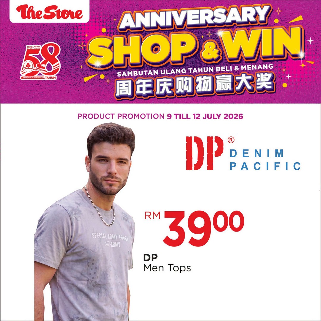 The-Store-Malaysia-Weekend-Sale-7 9-12 July 2026: The Store Malaysia Weekend Sale – Save More on Fashion, Footwear, Home Essentials and Family Shopping Deals