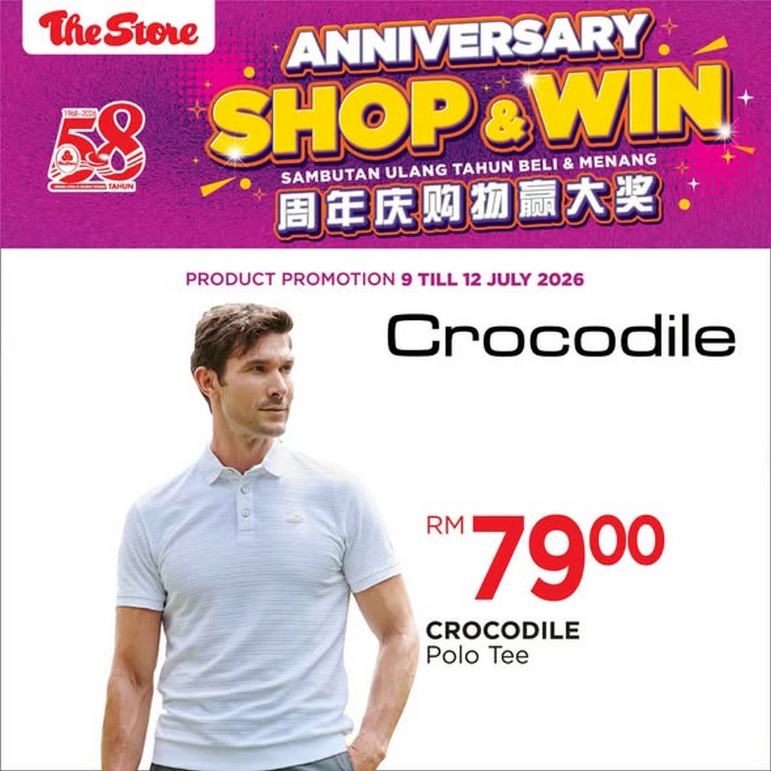 The-Store-Malaysia-Weekend-Sale 9-12 July 2026: The Store Malaysia Weekend Sale – Save More on Fashion, Footwear, Home Essentials and Family Shopping Deals