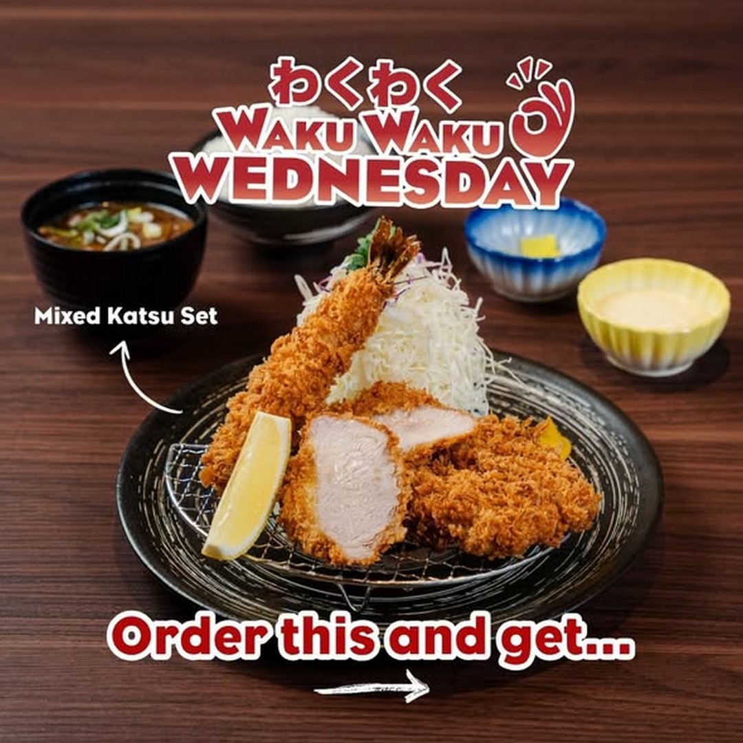 Tonkatsu-by-Ma-Maison-Waku-Waku-Wednesday-Promotion 7 July 2026 onwards: Tonkatsu by Ma Maison Waku Waku Wednesday Promotion – Enjoy Free Katsu Deals Every Wednesday in Malaysia