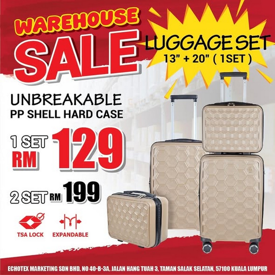 ViaCondotti-Luggage-Clearance-Sale-in-Kuala-Lumpur-3 31 July 2026 onwards: ViaCondotti Luggage Clearance Sale in Kuala Lumpur – Save More with Special Prices and Buy More Save More Promotion