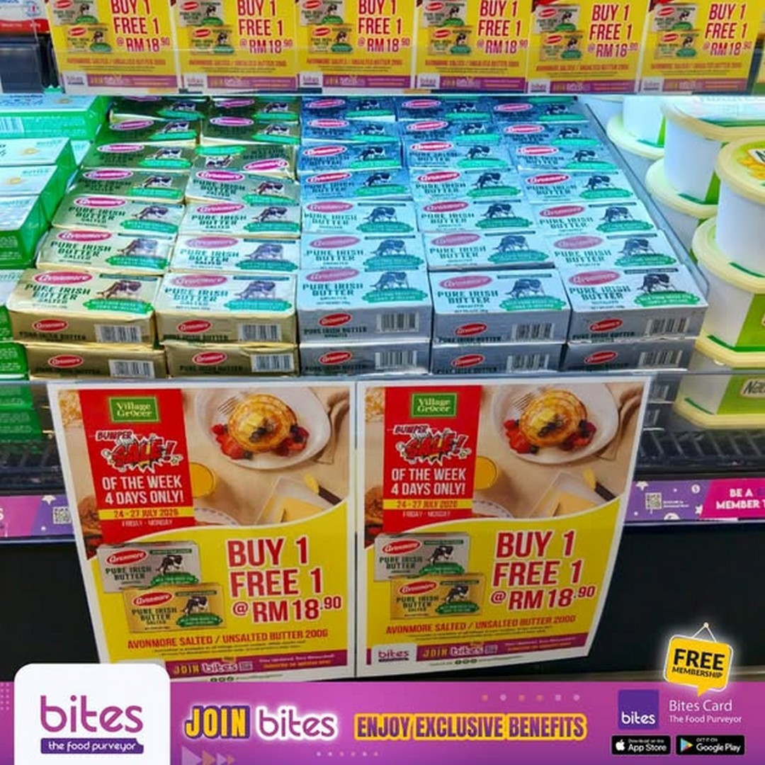 Village-Grocer-Malaysia-Bumper-Sale-2 24-27 July 2026: Village Grocer Malaysia Bumper Sale Promotion with Buy 1 Free 1 Deals, Snack Offers and Online Shopping Discounts