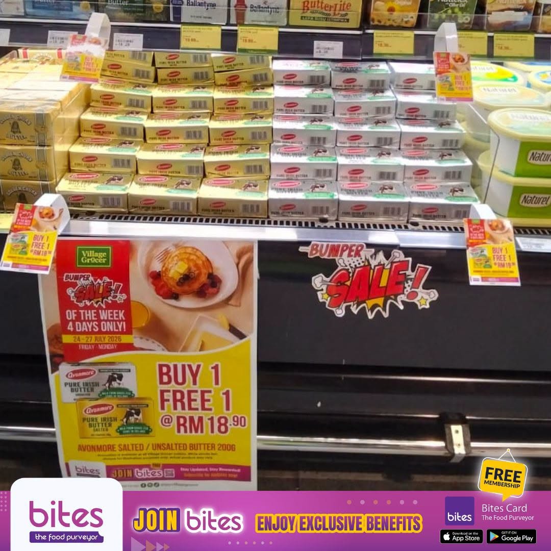 Village-Grocer-Malaysia-Bumper-Sale-6 24-27 July 2026: Village Grocer Malaysia Bumper Sale Promotion with Buy 1 Free 1 Deals, Snack Offers and Online Shopping Discounts