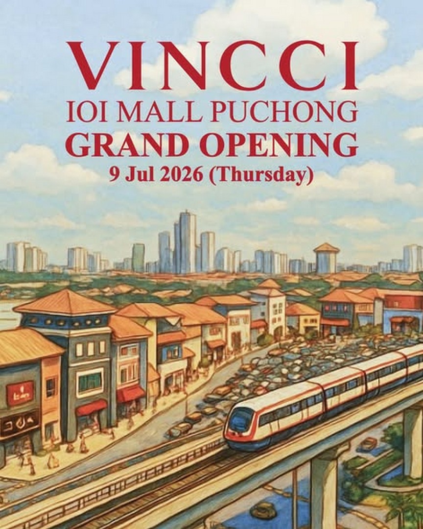 Vincci-IOI-Puchong-Mall-Grand-Opening-Promotio 9-12 July 2026: Vincci IOI Puchong Mall Grand Opening Promotion – Free Exclusive Gifts, Butterbear Rewards and Shopping Specials