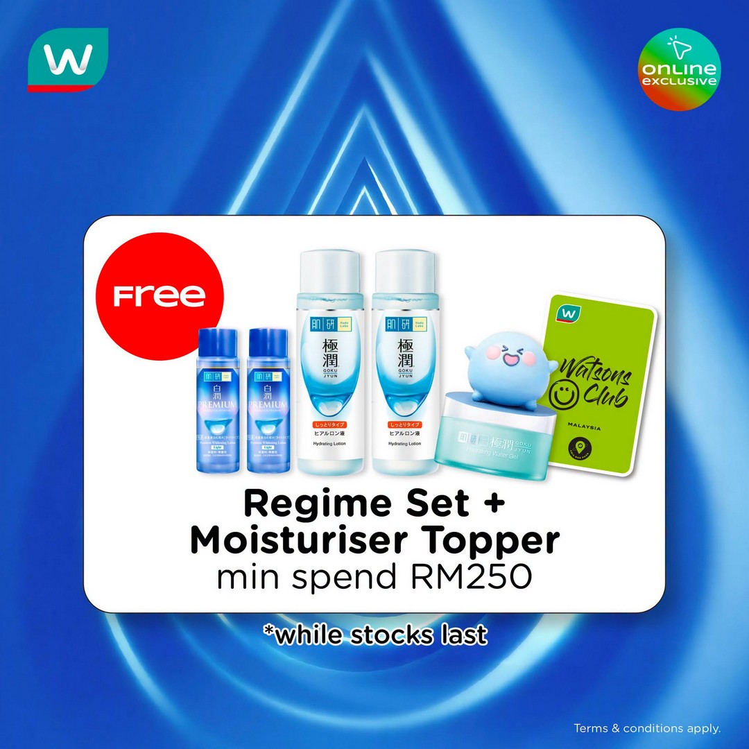 Watsons-Malaysia-7.7-Most-Wanted-Sale-–-Hada-Labo-Skincare-7 7-10 July 2026: Watsons Malaysia 7.7 Most Wanted Sale – Hada Labo Skincare Promotion with Up to 50% OFF, Voucher Savings and Free Gifts