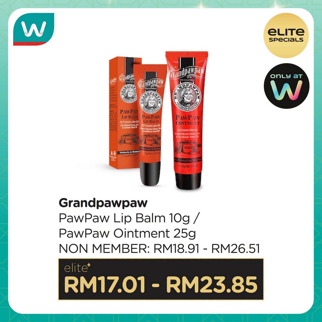 Watsons-Malaysia-Elite-Club-Members-Promotion-4 8 July 2026 onwards: Watsons Malaysia Elite Club Members Promotion – Exclusive Member Deals, Spend & Win Japan Campaign, Beautopia Expo & Beauty Savings