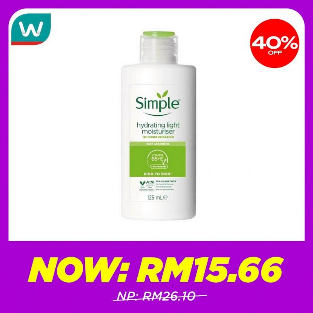 Watsons-Malaysia-Skincare-Sale-10 23-27 July 2026: Watsons Malaysia Skincare Sale – Enjoy Up to 40% OFF on Trusted Beauty and Skincare Essentials