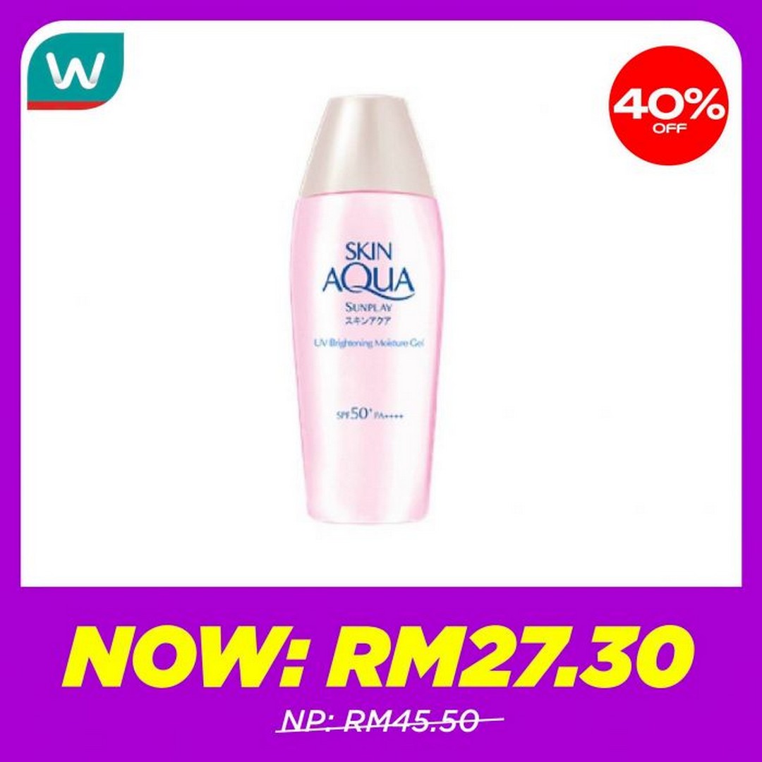 Watsons-Malaysia-Skincare-Sale-11 23-27 July 2026: Watsons Malaysia Skincare Sale – Enjoy Up to 40% OFF on Trusted Beauty and Skincare Essentials