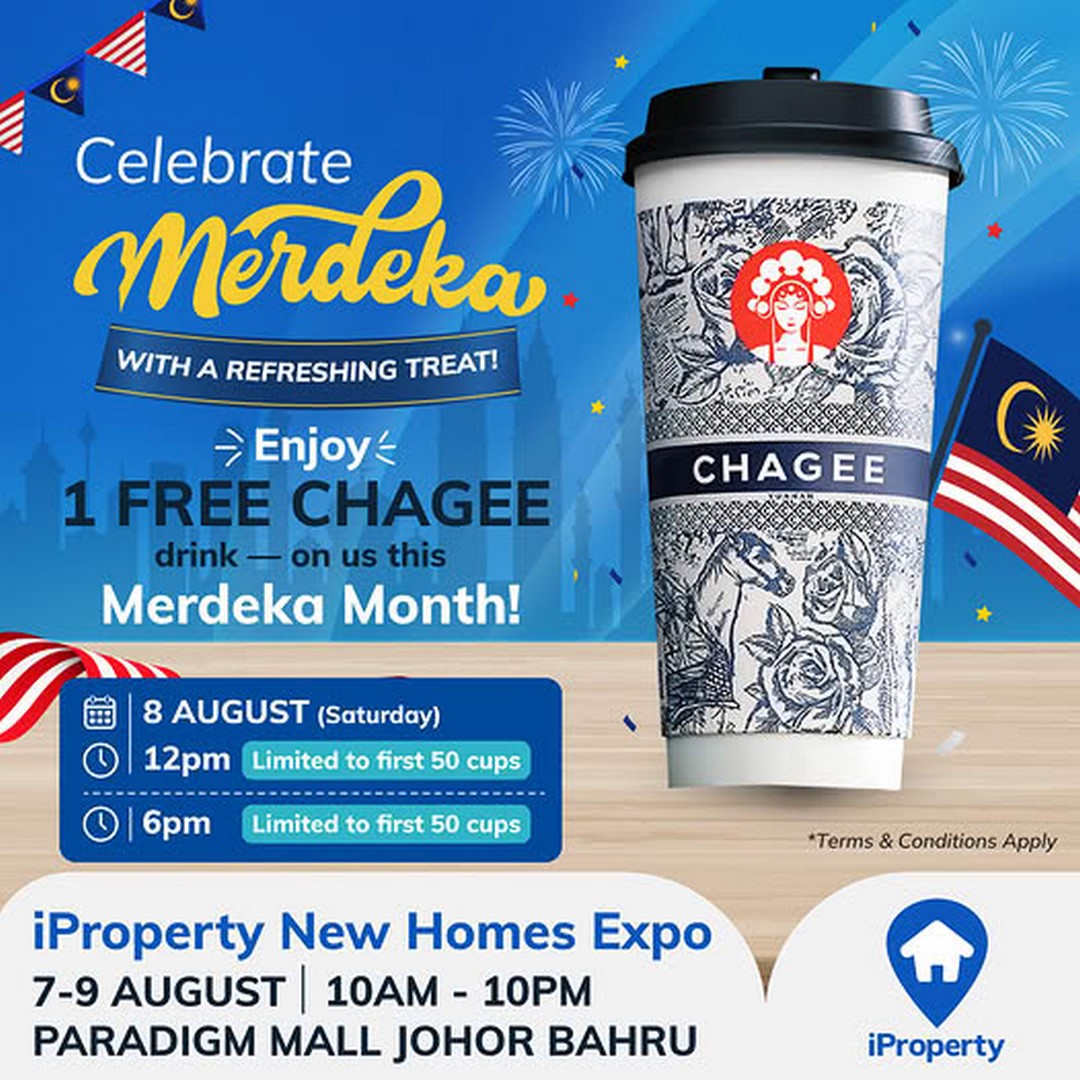 iProperty.com_.my-New-Homes-Expo-Merdeka-Promotion 7–9 August 2026: iProperty.com.my New Homes Expo Merdeka Promotion at Paradigm Mall Johor Bahru – Free CHAGEE Drink, Exclusive Property Deals, Giveaways & Family Event