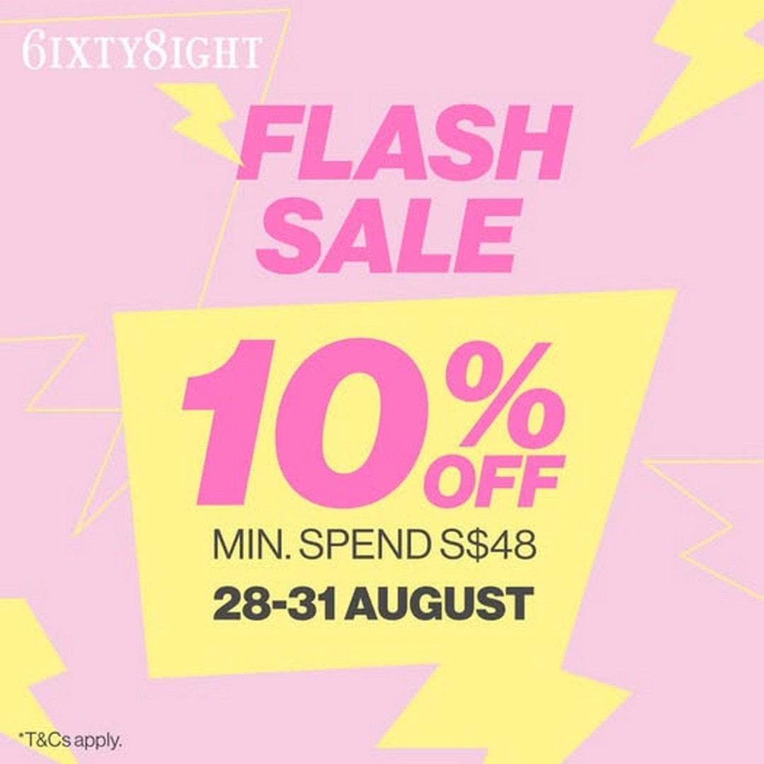 6IXTY8IGHT-Flash-Sale-Promotion-with-Lingerie-Deals 28-31 August 2026: 6IXTY8IGHT: Flash Sale Promotion with Lingerie Deals from RM48 Online