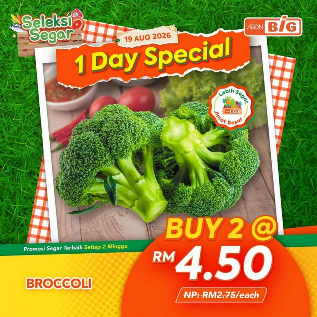 AEON-BiG-1-Day-Fresh-Grocery-Promotion-2 19 August 2026: AEON BiG: 1 Day Fresh Grocery Promotion – Seleksi Segar Chicken Drumsticks from RM0.98