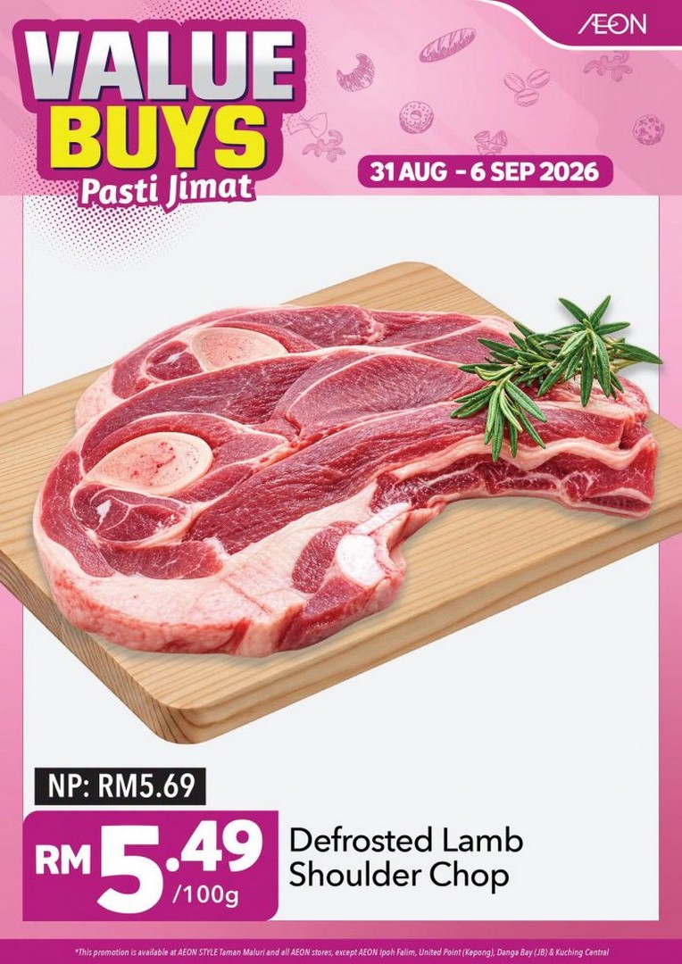 AEON-Malaysia-Value-Buys-Pasti-Jimat-Promotion-1 31 August-13 September 2026: AEON Malaysia: Value Buys Pasti Jimat Promotion with Basmathi Rice RM31.90 & Grocery Deals