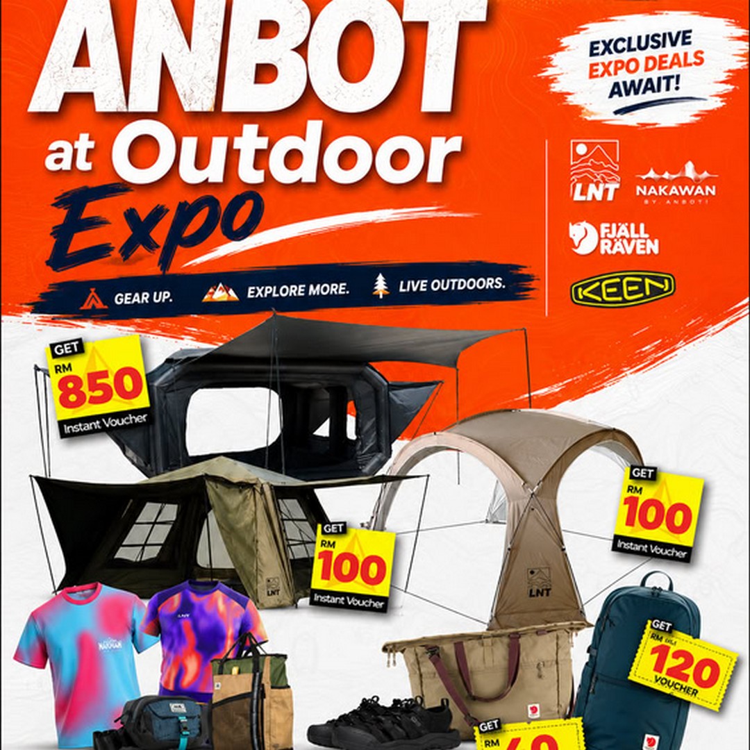 ANBOT-Store-Up-To-RM850-Shopping-Voucher-Discounts-For-Outdoor-Lovers 7-9 August 2026: ANBOT Store: Up To RM850 Shopping Voucher Discounts For Outdoor Lovers